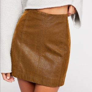 Free People Modern Femme Mini Skirt